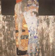 Gustav Klimt She who was La Belle Heaulmiere (mk19) oil painting on canvas